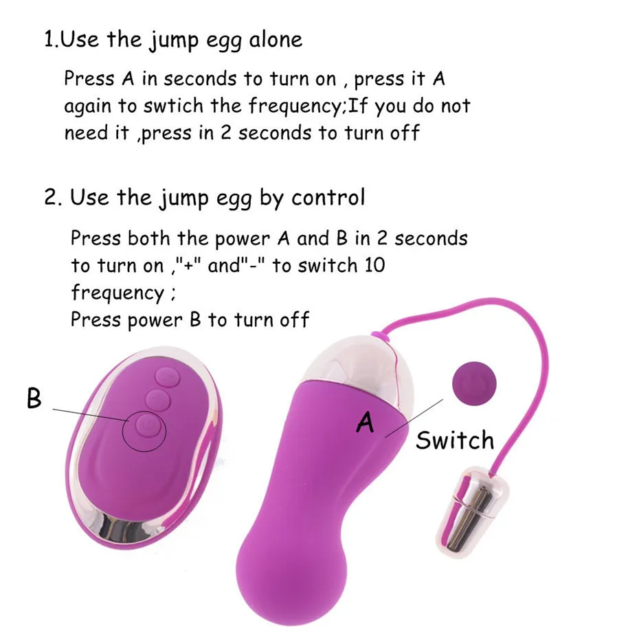10 Speed Trådløs Fjernbetjening Vibrerende Bullet Vibrator USB-Genopladelige Elsker Æg Sex Legetøj Produkter til Kvinder Skeden Maskine