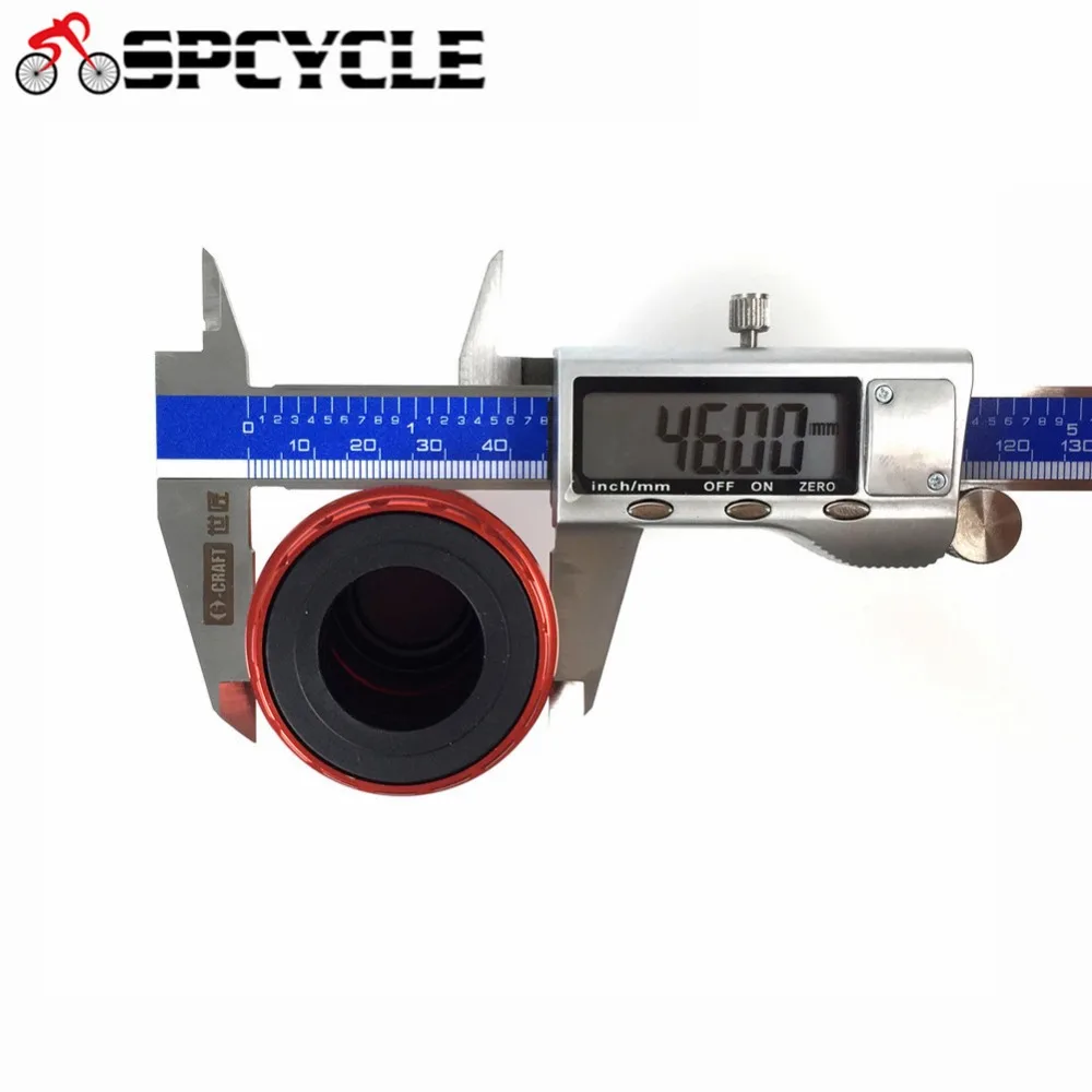 Spcycle PF30 24 Adapter Bunden Parentes Indre diameter 24mm lock Press Fit PF30 krankboks for MTB cykel 24mm Kranksæt