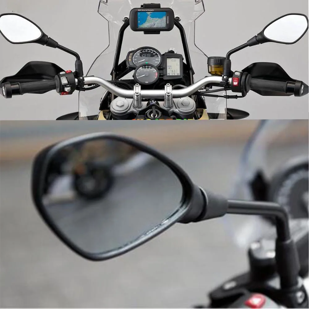 Universal 10mm Motorcykel bakspejl Venstre&Højre førerspejl, der er i Boliger Side Spejl Til BMW R1200RT R1200ST R1200GS P2
