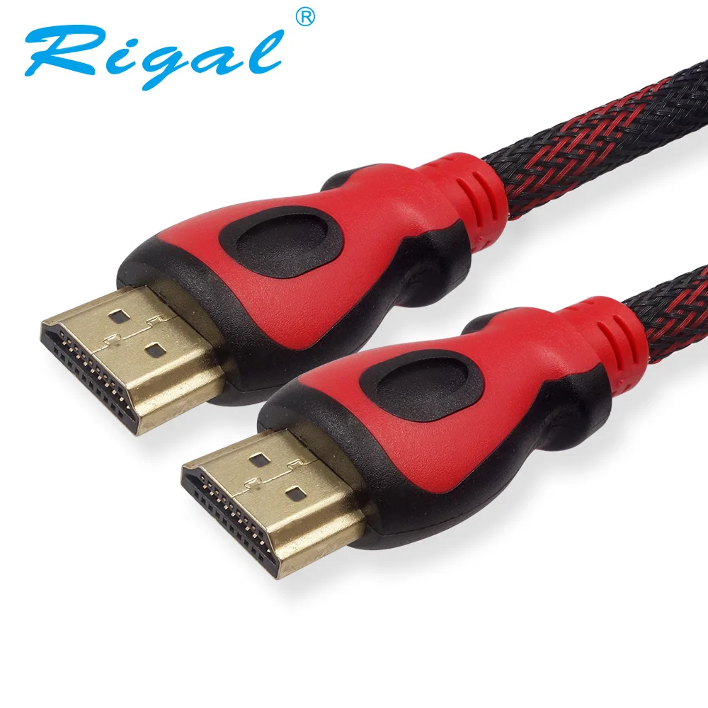 Rigal 1.4 V HD-Kabel 1,5 M 3M 5M 10 Meter HD-Kabel-mand til Mand-Adapter 1080P 3D HD-TV, LCD LED DLP Projektor RD817 RD805
