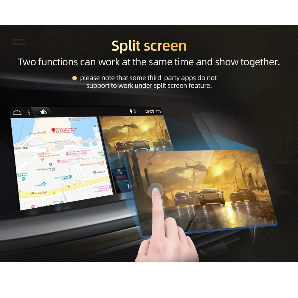 2 Din Android Bil Radio Mms Video-Afspiller Universal Stereo 7inch Touch Skærm, WIFI Tryk på Optager, GPS Navigation 2Din ingen DVD