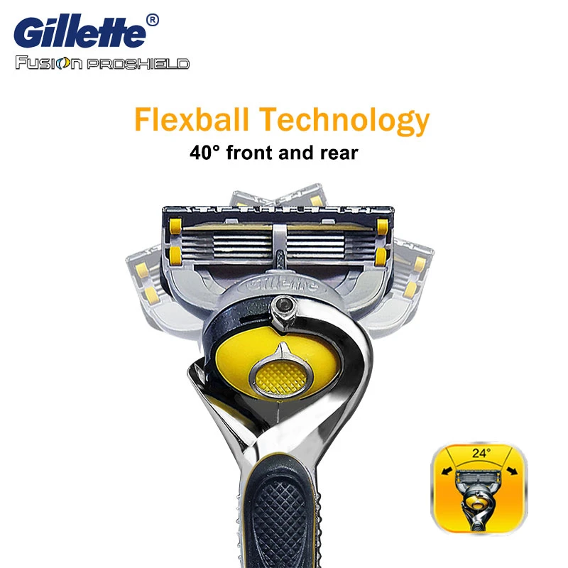 Gillette Fusion 5 Proshield Barbermaskiner Maskine til Intimbarbering Blade Straight Razor Mænd Manual Shaver Barbermaskiner Kassetter til Intimbarbering
