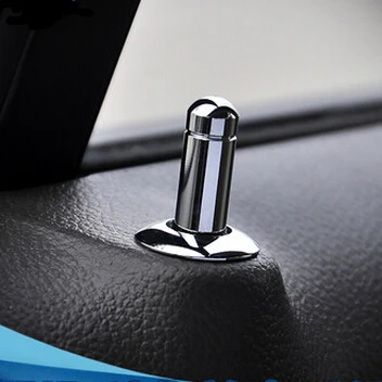 Hightling Plating dørlås Stick Pin-Cap Sæt+Holder 8STK For Chevrolet Cruze TRAX Malibu/Buick Regal Lacrosse auto tilbehør