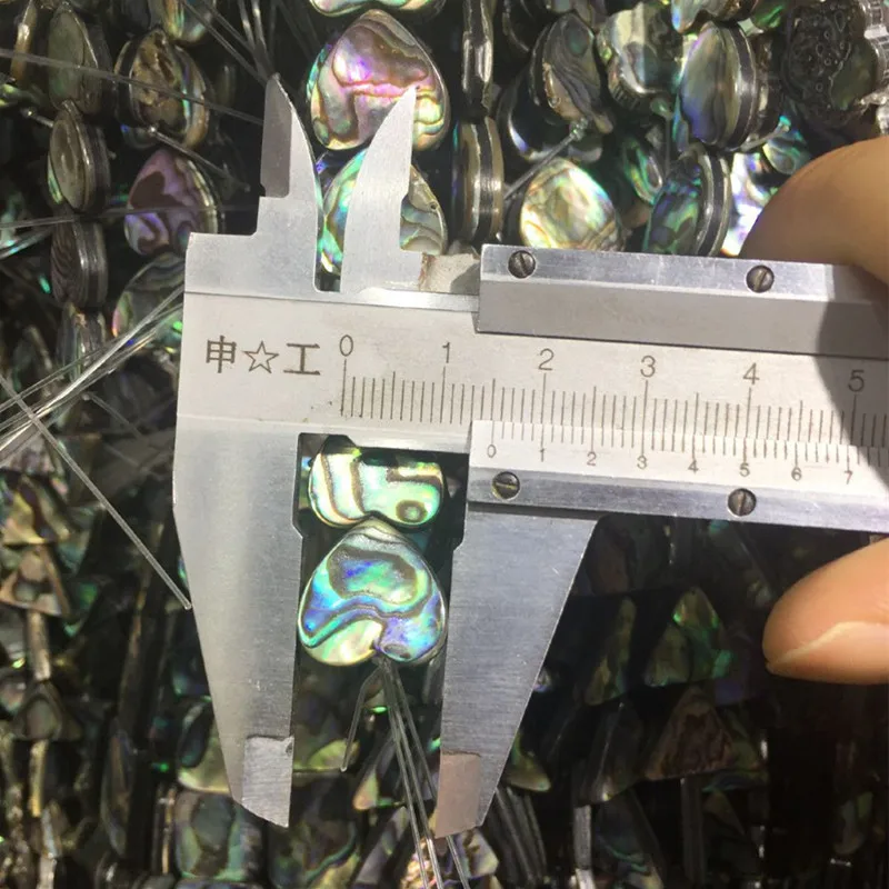 10stk/Pack 10/12/15mm Naturlige Hjerte Form Abalone Shell Pearl Perler For Mode Smykker at Gøre Resultaterne DIY-Halskæde-Armbånd