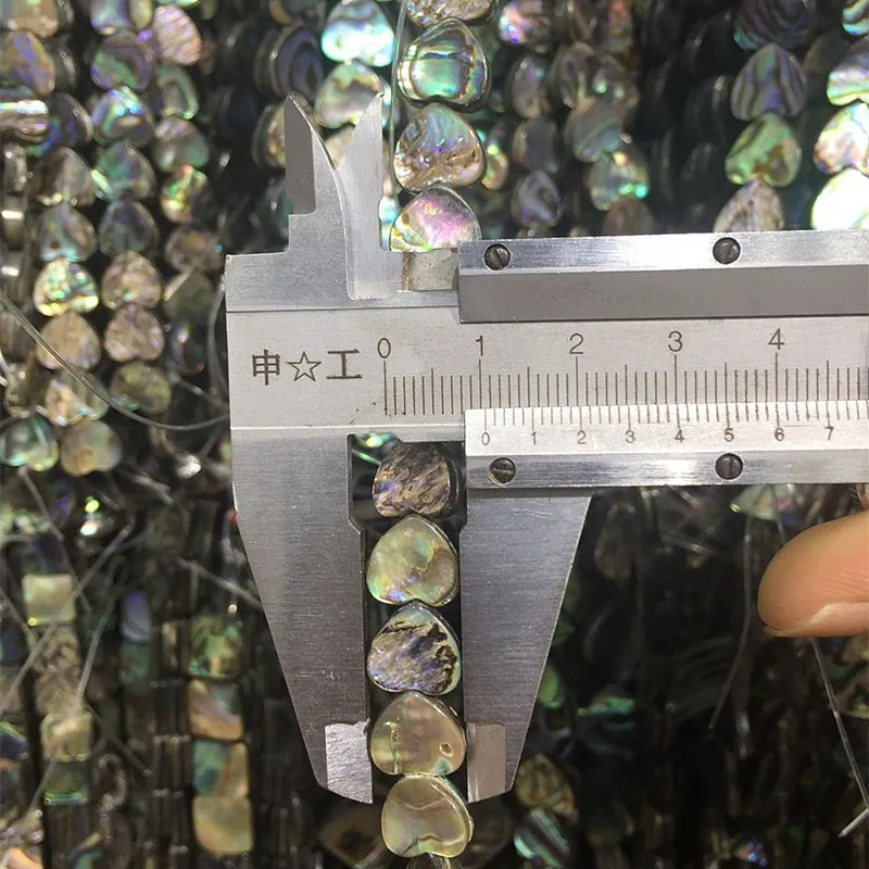 10stk/Pack 10/12/15mm Naturlige Hjerte Form Abalone Shell Pearl Perler For Mode Smykker at Gøre Resultaterne DIY-Halskæde-Armbånd