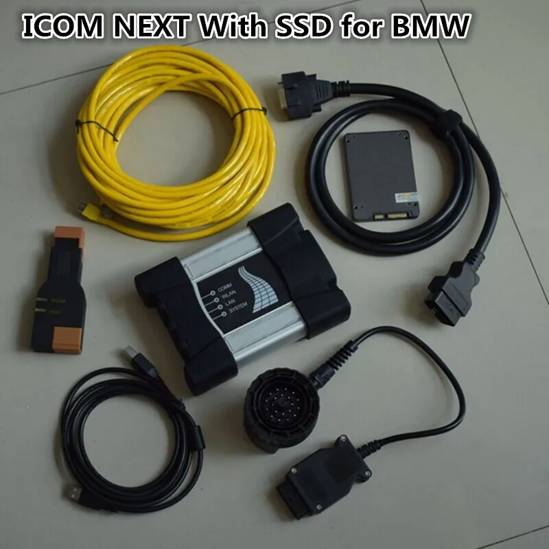 For BMW ICOM NÆSTE med software 2020.12 Expert mode SSD Auto Diagnostisk værktøj