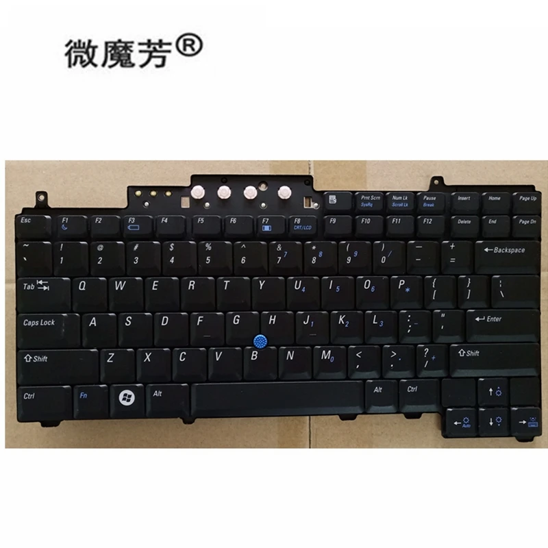 Ny amerikansk Tastatur til DELL Latitude D620 D630 D820 D830 Tastatur