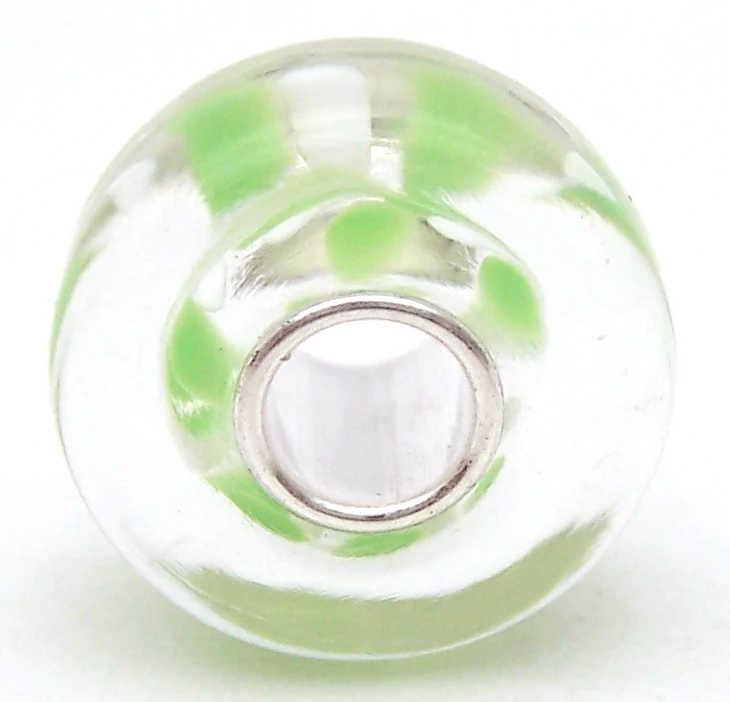 YJG121 Cylinder S925 Sterling Sølv Perler, Murano Glas perler Passe Europæiske Charms Armbånd charms diy smykker Lampe-arbejde