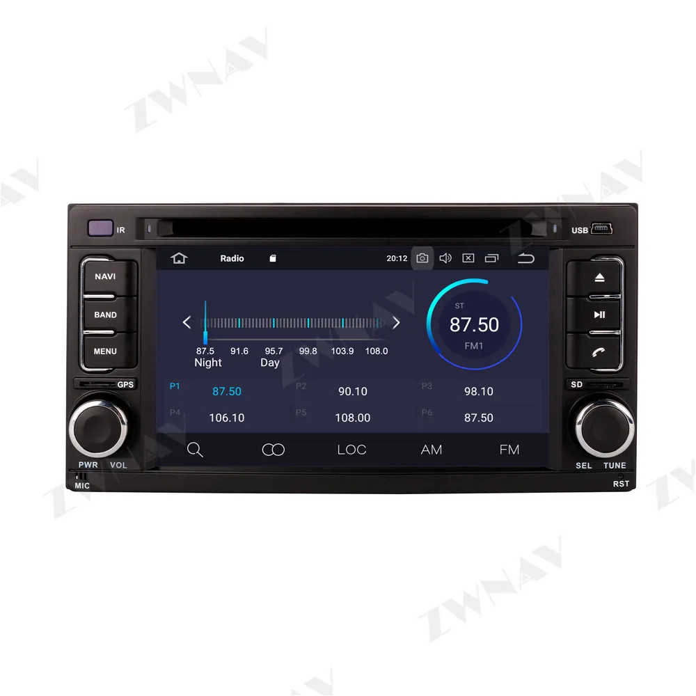 Carplay Android 10 Skærmen For Subaru Forester Impreza 2008 2009 2010 2011 2012 2013 Auto Radio Stereo Multimedia-Afspiller, GPS-Enhed