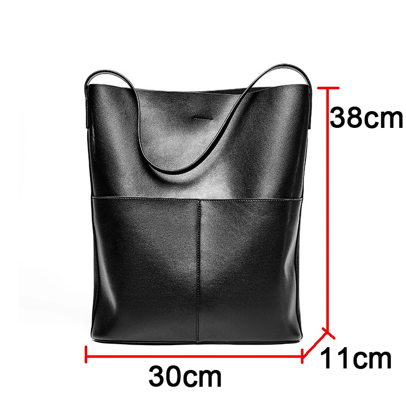 Ansloth Mode Tote Tasker Til Kvinder i Ægte Læder Håndtaske Luksus, Høj Kapacitet skuldertaske Composite Vintage Taske Lady HPS1008