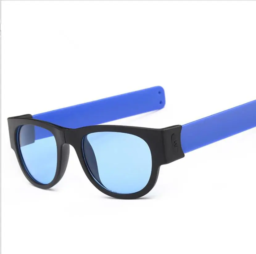 Unisex sammenklappelig solbriller kvinder mænd 2019 brand designer høj kvalitet slap Stranden briller festival oculos de sol feminino