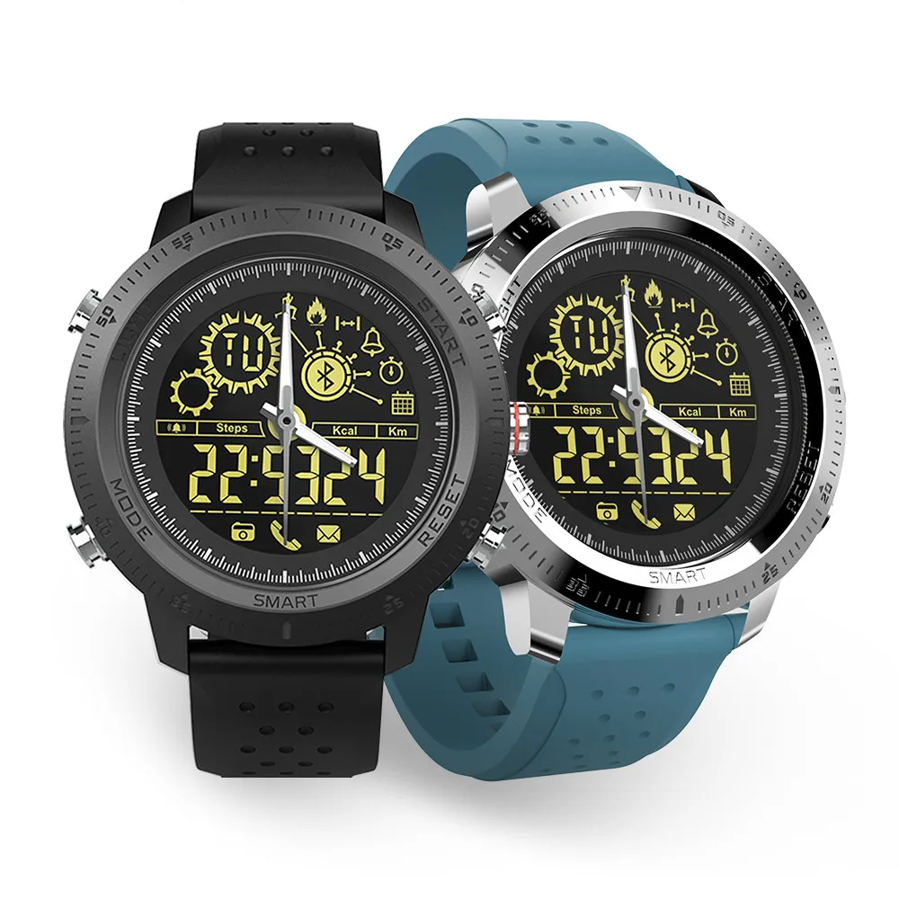NX02 Sport Activity Tracker Kalorier Skridttæller Smartwatch Stopur Opkald, SMS Påmindelse 33-måneders Standby-Tid på Smart Ur