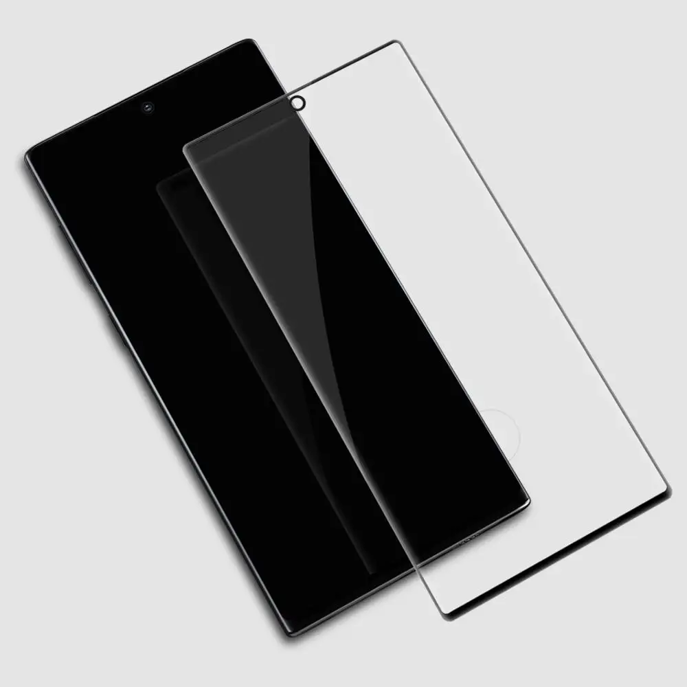 Samsung Galaxy Note 10 Glas Nillkin CP+ Max Fuld Dækning 3D Hærdet Glas Skærm Protektor til Samsung Note 10 Nilkin Glas