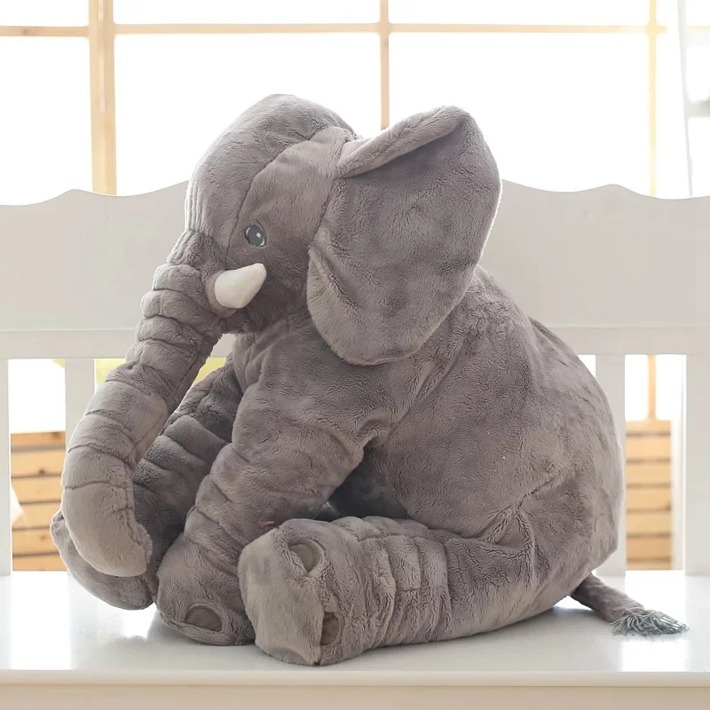 40/60 cm Plys Elefant Dukker Børn Sove Pude, Legetøj Søde Dukker Bløde Puder Baby Komfort Pude Børn Piger fødselsdag gave