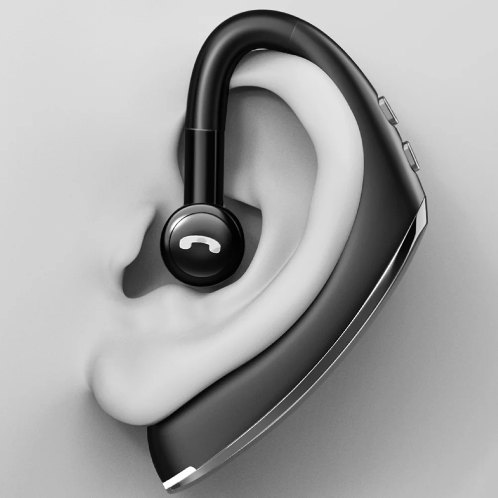 F900 Mini Ørekrog Trådløse Bluetooth-5.0 Øretelefon Håndfrit Opkald Hovedtelefon
