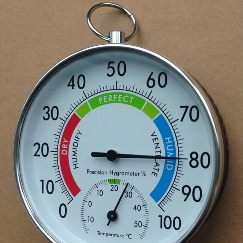 Temperatur Og Luftfugtighed Analog Indikator Indendørs / Udendørs Termometer Hygrometer L15