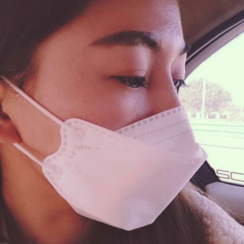 KN95 Respirator ansigtsmasker Støv Beskyttende Ørekrog Maske koreanske Fisk Munden Maske PM2.5 Anti Støv Maske