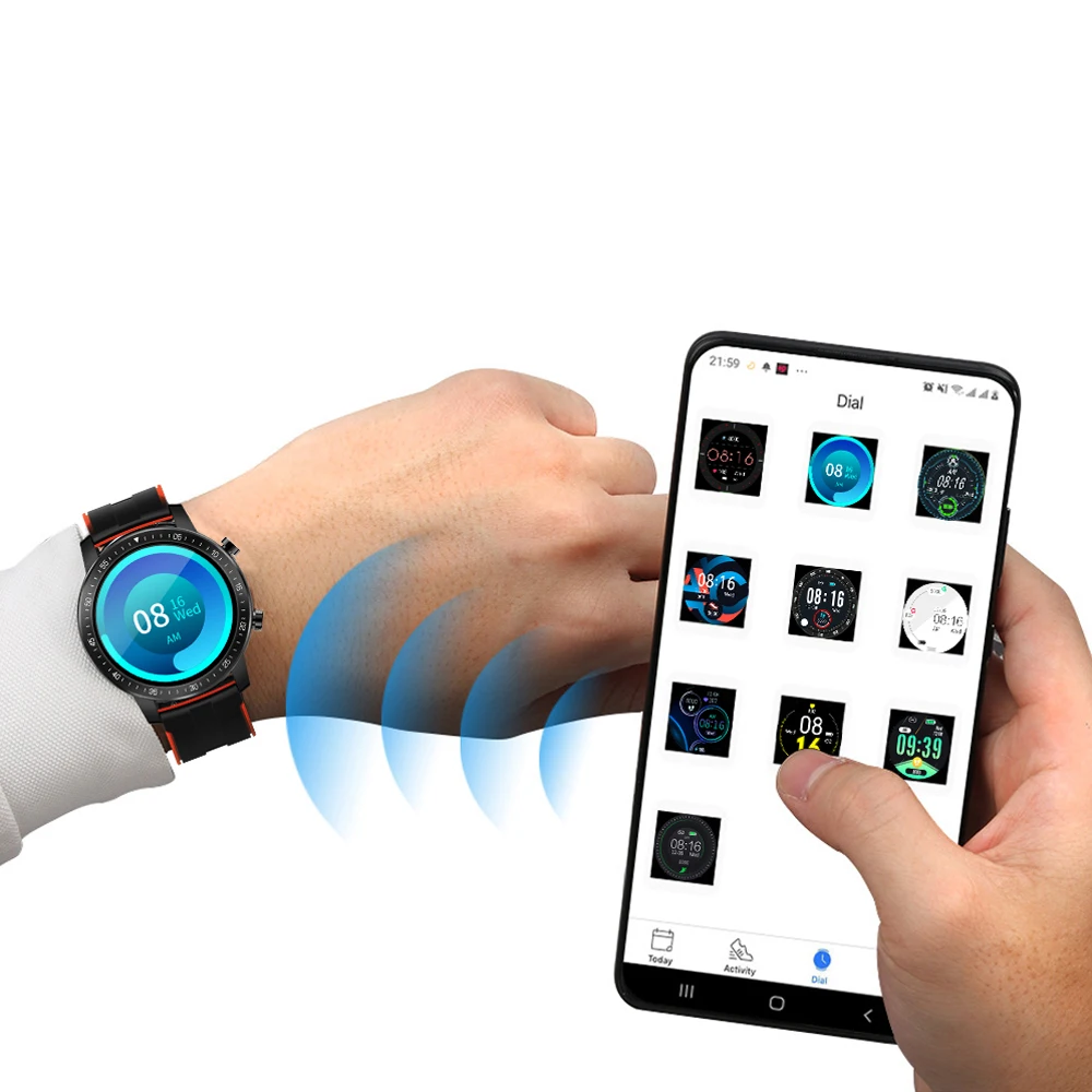 SENBONO 2020 Smartwatch Mænd Kvinder S30 Sport Smart Ur Fitness Tracker Lang batterilevetid Vandtæt IP68 HR/BP til IOS Android
