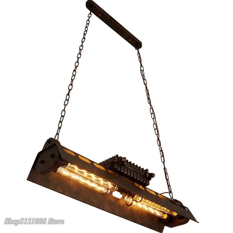 American Loft Vintage Vedhæng lamper Stil Edison Industriel Belysning Til indretning Indendørs Hængende Retro Strygejern DropLight