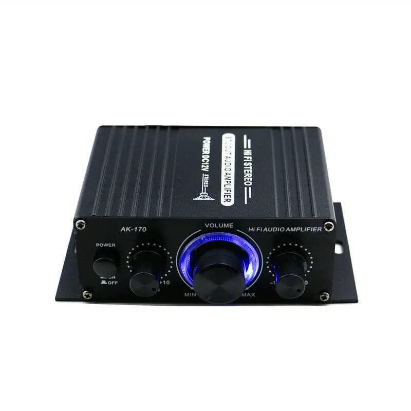 HOT！！！220V 400W Bluetooth-HiFi-Forstærker Mini Audio Digital Stereo FM-AMP Remote 2020 Ny