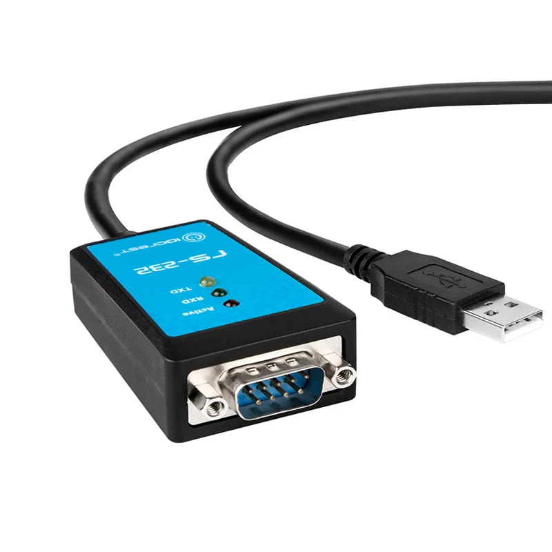 USB til RS232 COM-Port Seriel DB9-Pin Kabel-Adapter FTDI232 Chipset for Windows 7 8.1 XP, Vista, Mac OS USB-RS232 COM Magnetisk Ring