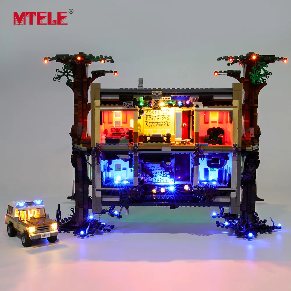 MTELE Brand LED Light Up Kit Til 75810 (Inkluderer IKKE Model)