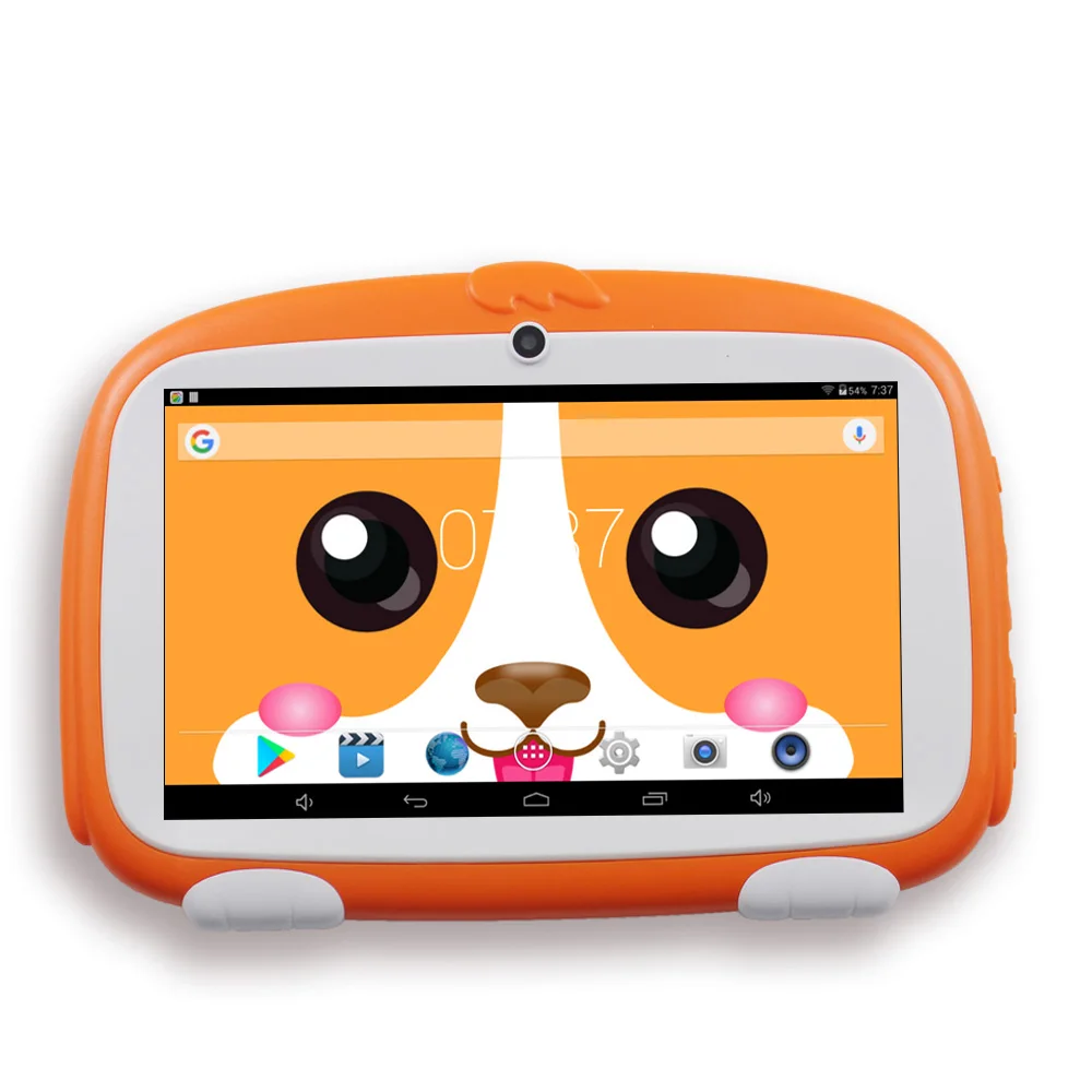 Nye Ankomst 7 Inch Kids Tabletter Quad Core Android-8.0 Dual Kamera, Bluetooth, WiFi Tablet Pc Børn gaver