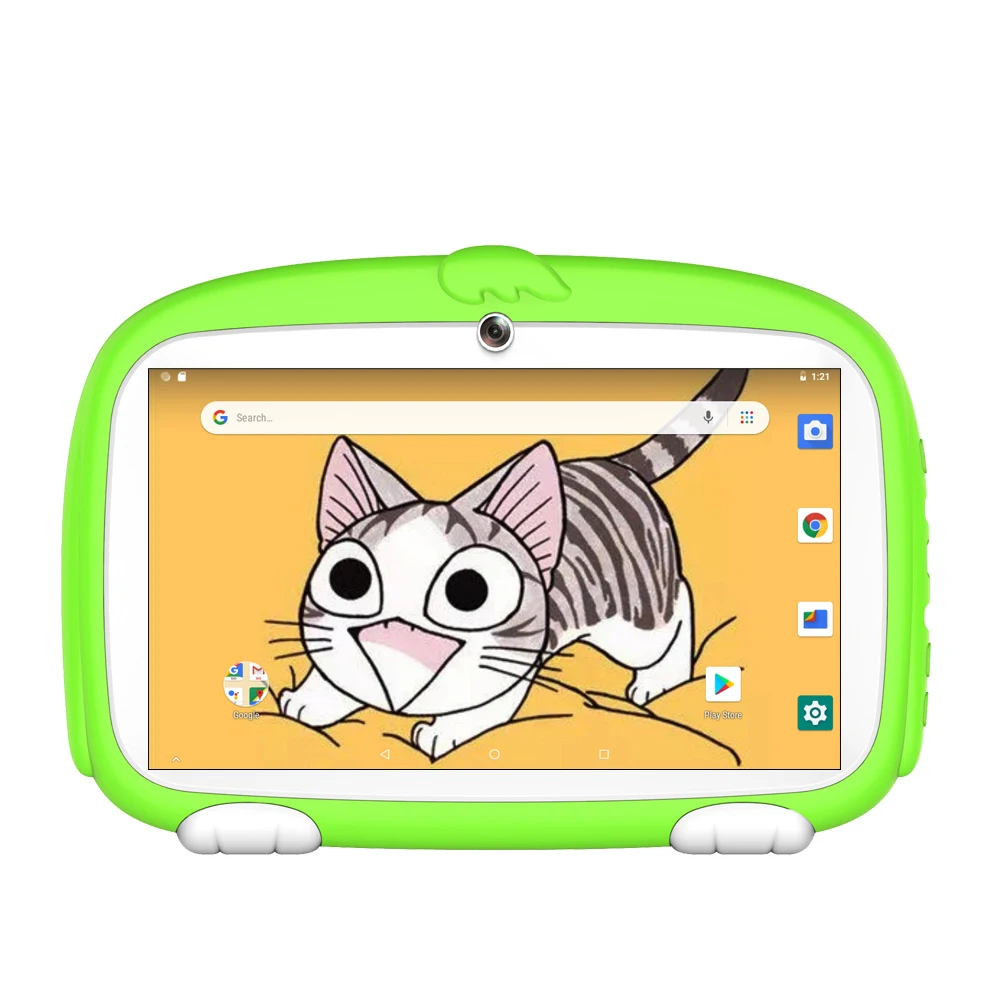 Nye Ankomst 7 Inch Kids Tabletter Quad Core Android-8.0 Dual Kamera, Bluetooth, WiFi Tablet Pc Børn gaver