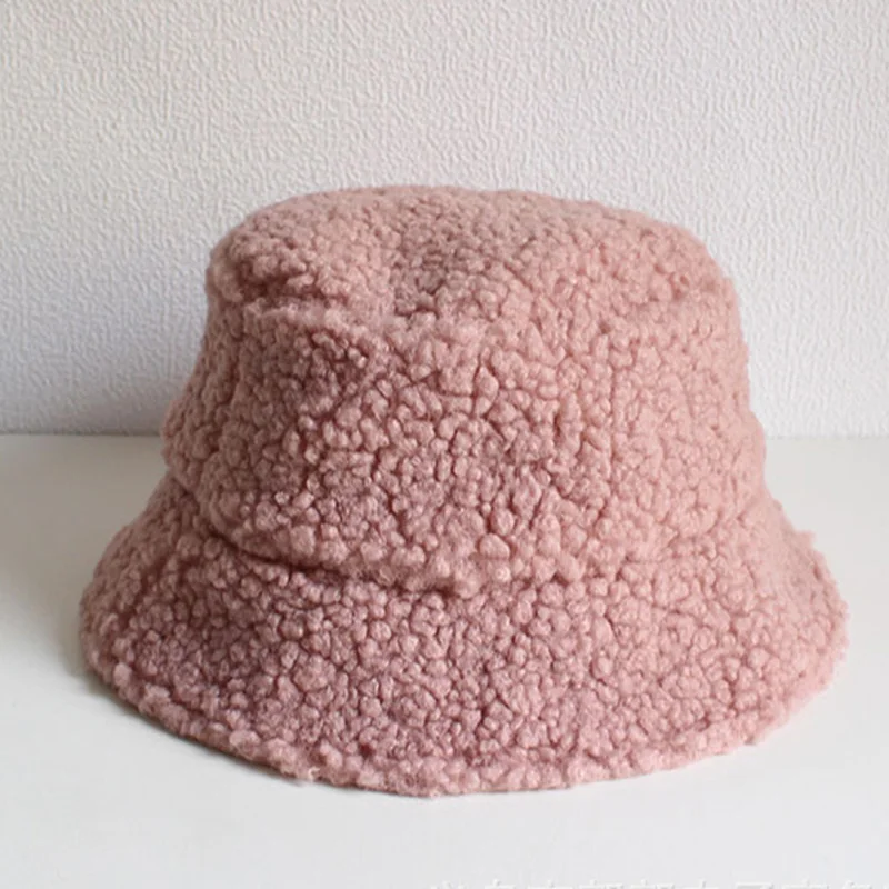 MAXSITI U Børns Vinter PU-To-Sidet Spand Cap Drenge og Piger Fashionable Varm Fisker Bassin Hat