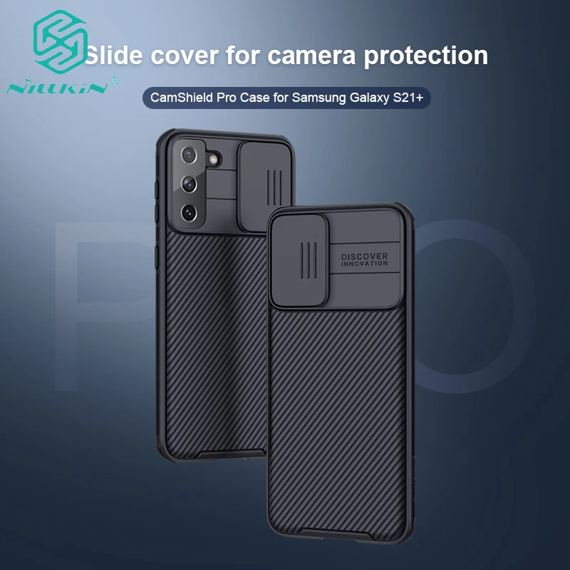 For Samsung Galaxy S21 Ultra Tilfælde CamShield Kamera Beskyttelse Tilfældet med Slide Cover Til Galaxy S21 Plus Nillkin