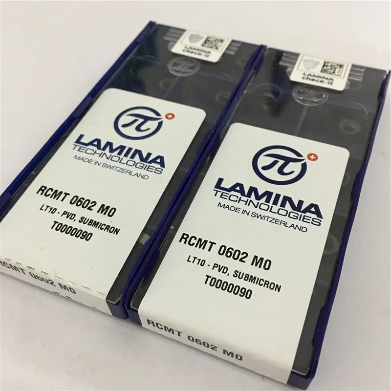 RCMT0602MO LT10 Oprindelige LAMINA hårdmetal skær med den bedste kvalitet 10stk/masse gratis fragt