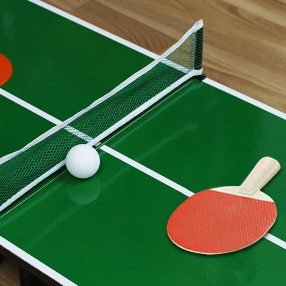 1 Sæt Mini bordtennisbord med Træ-Ping Pong Spektakel Tabel Bærbare Bord Spil, Sport, Underholdning Legetøj til Børn Børn