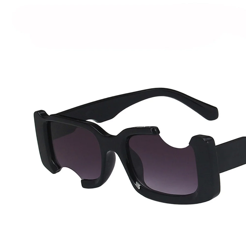 2021 Nye Ankom Hip Hop Solbriller Til Kvinder Mode Personlighed Retro Hul Hul Briller til Mænd af Høj Kvalitet Goggle solbriller UV