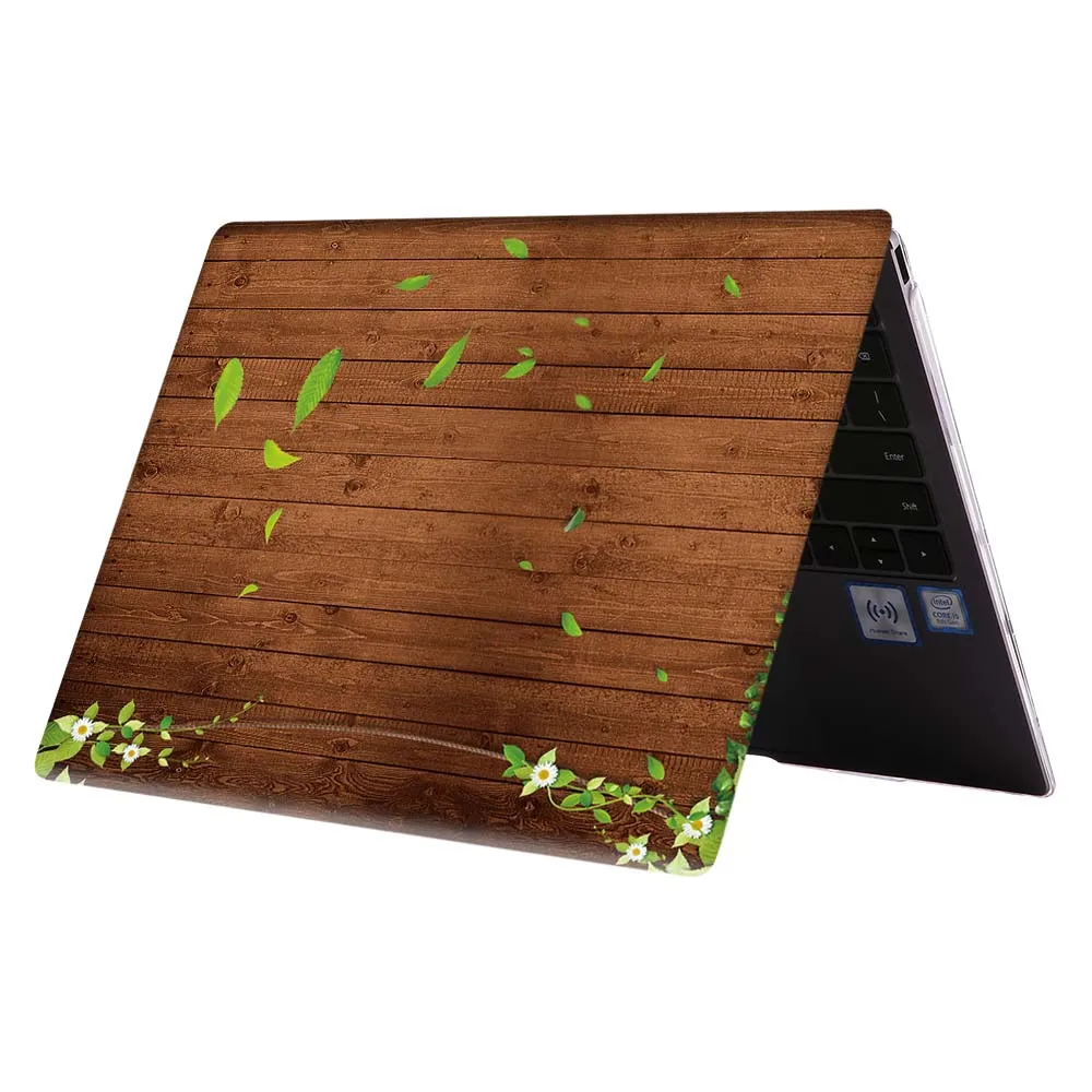 Laptop Case til HUAWEI MateBook (X Pro 13.9/X 2020)/MateBook (13/14/D14/D15/13 2020)/MagicBook Pro 16.1 Anti -cratch Træ-Sag