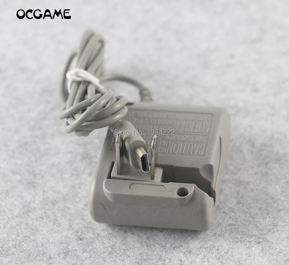 OCGAME høj kvalitet US-Stik AC Hjem Væggen Rejse Oplader Til Nintendo Ds Lite NDSL Power Adapter 20pcs/masse