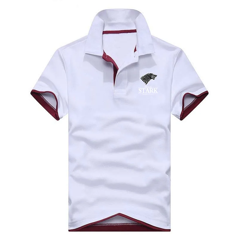 Herre Polo Shirt Mærker Tøj 2019 Kortærmet Sommer Skjorte Mand Sort Bomuld Poloshirt Mænd Plus Size Polo Shirts Til Mænd Toppe