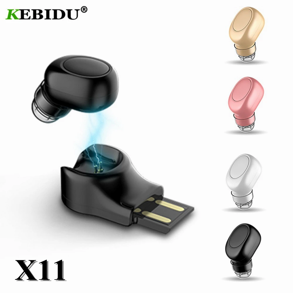 Kebidu Mini Hovedtelefon PK S530 Sport Headset Bærbart Trådløst Bluetooth-Headset X12 Bil Bluetooth-Hovedtelefon USB-Magnetisk Opladning