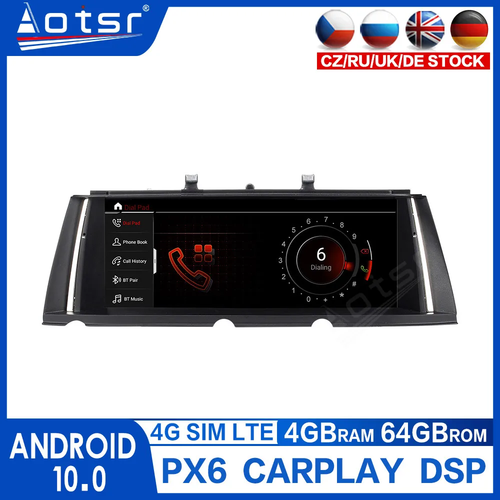 Android-10.0 Bil DVD-Afspiller til BMW 7-Serie F01 F02 2009-2012 hovedenheden Bil GPS Navigation, Auto Radio Mms-IPS-Skærm 2K