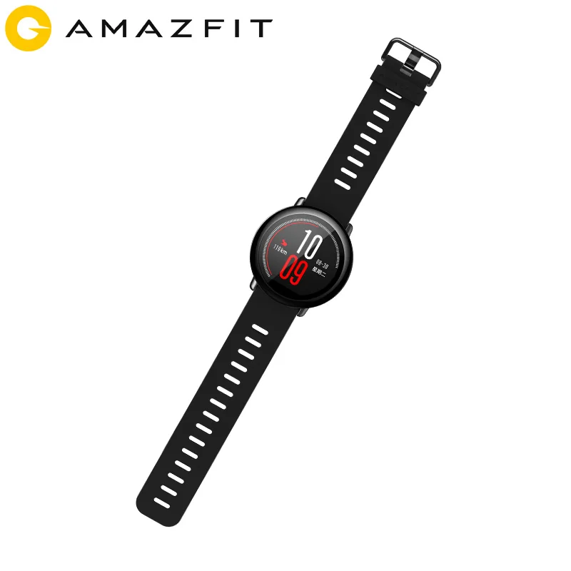 Original Amazfit Tempo Smartwatch Amazfit Smart Ur Bluetooth-Anmeldelse af GPS-Oplysninger Tryk pulsmåler til Android