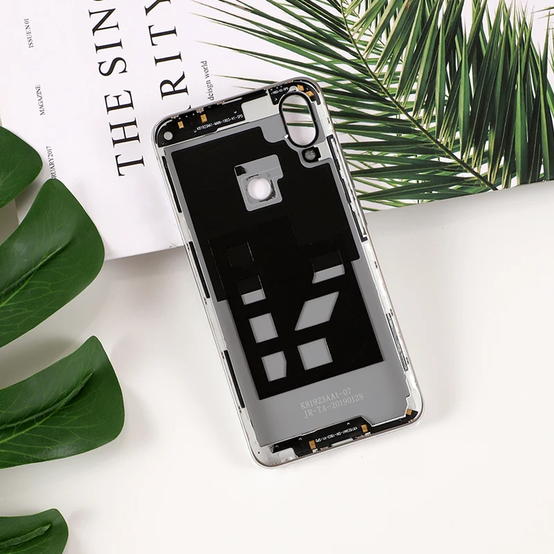 Note9 Tilfældet For Meizu Note 9 Boliger Plast Batteri Smart Telefon Døren Tilbage Erstatte Dække + Logo Kamera Linse Knapper