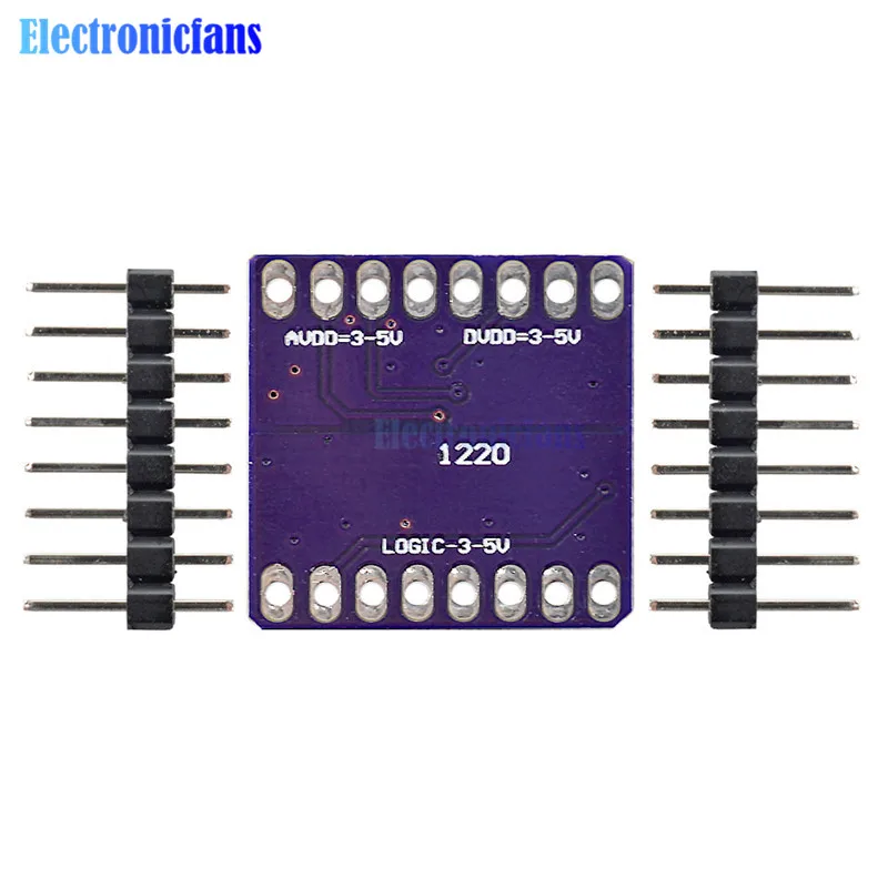 CJMCU-1220 ADS1220 ADC 24-Bit A/D Converter Modulet I2C-Lavt Strømforbrug 24-Bit Analog-til-Digital Konverter Sensor Modul SPI-3V-5V