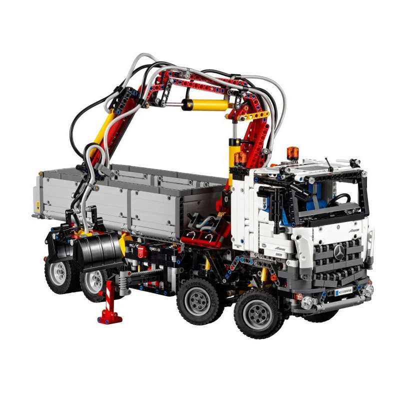 MOC Technic Legostyle 20005/19007 Mercedes Benz Arocs Fødselsdag Gave, og Vise Pædagogisk Legetøj til Drenge byggesten