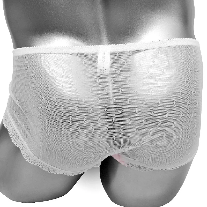 Mesh Se Gennem Butt Sexet Tøsedreng Trusser Søde Dejlige Fashion Trusser, Undertøj Til Herre Undertøj Pink