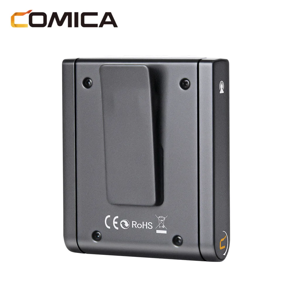 COMICA Boom U Professionelt UHF Mini Digitale Trådløse Mikrofon med Mono - /Stereo-Output-Tilstande,Trådløse Lav Mic til Kameraer/Telefon