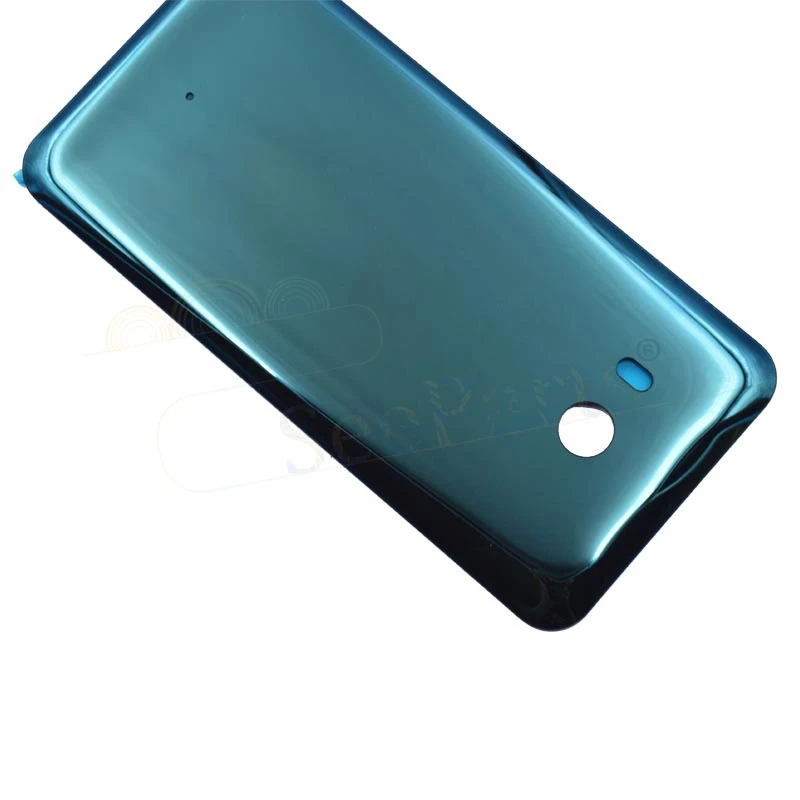 For HTC U11 U-3w W-1w Tilbage Dække Sagen Batteriet Dør Uden Kamera Linse Glas Boliger 5.5