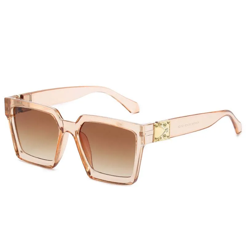 BAC CLA Overdimensionerede Solbriller Kvinder 2020 Luksus Vintage Retro Solbriller Square Stor Sol Briller Nuancer Til Kvinder Zonnebril Dames