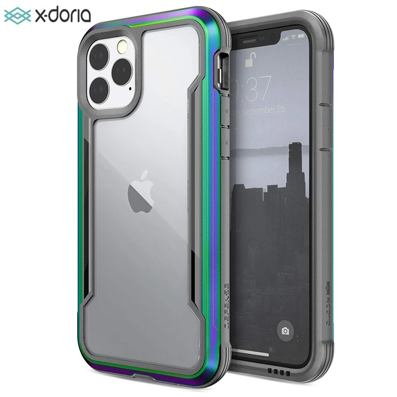 X-Doria Defense Shield Phone Case For iPhone-11 Pro Max antal Militære Kvalitet Drop Testet Tilfælde Dække For iPhone-11 Pro Aluminium Cover