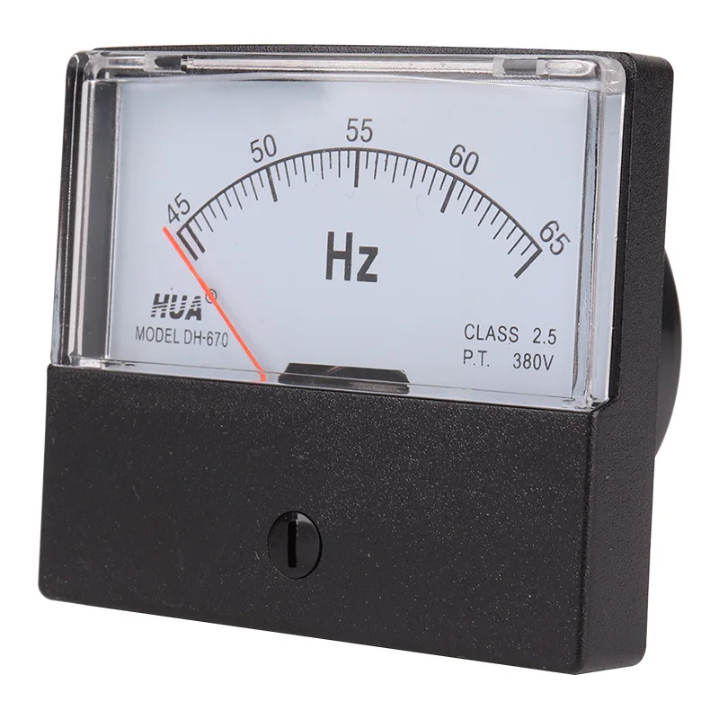 DH-670 AC Frekvens tabel / Hz meter /Herzt meter 45-55Hz 45-65Hz 55-65Hz