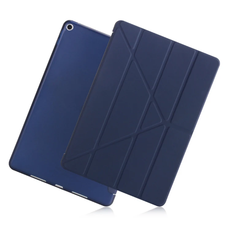 Multi-Formet Beslag Tilfældet For 2013 Notering Apple iPad Luft 1 : A1474'A1475'A1476 . TPU Bløde Tilbage PU Læder Smart Cover-EQHTX