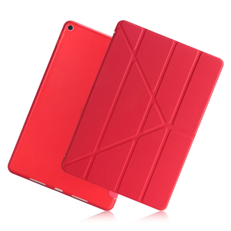Multi-Formet Beslag Tilfældet For 2013 Notering Apple iPad Luft 1 : A1474'A1475'A1476 . TPU Bløde Tilbage PU Læder Smart Cover-EQHTX